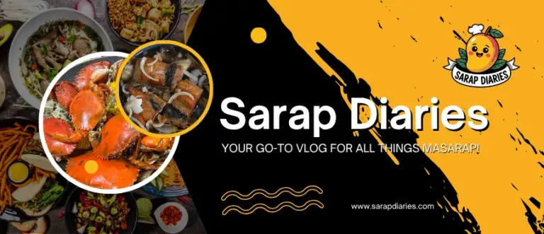 Sarap Diaries banner mobile