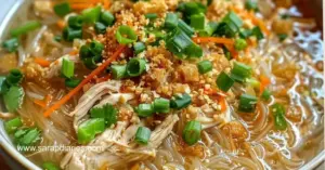 Chicken Sotanghon Soup (Light Version)