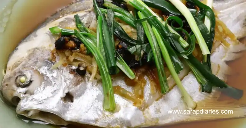 Steamed Fish (Filipino-Style Pompano)