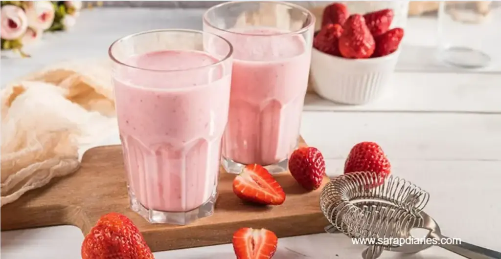 strawberry smoothie