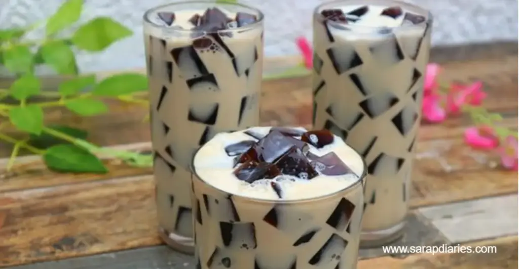 coffee jelly drink