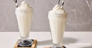 vanilla milkshake